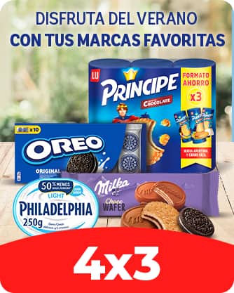 Promociones Philadelphia, Principe, Oreo, Milka en Dia.es
